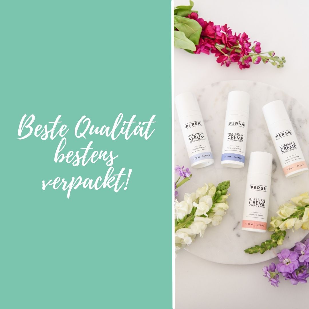 PERSH im neuen Design: Beste Qualität bestens verpackt!