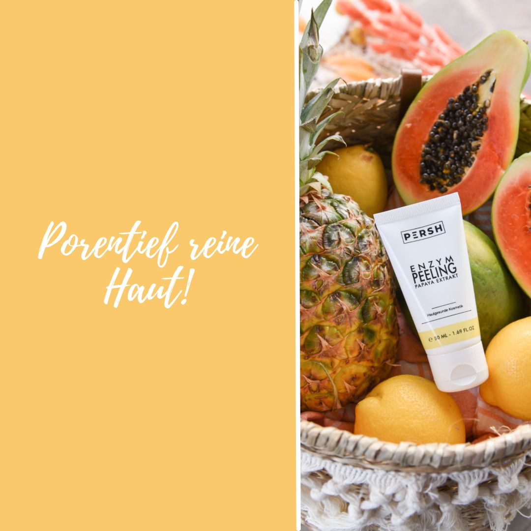 Reinigen ohne Rubbeln: Enzym Peeling für die sanfte Reinigung