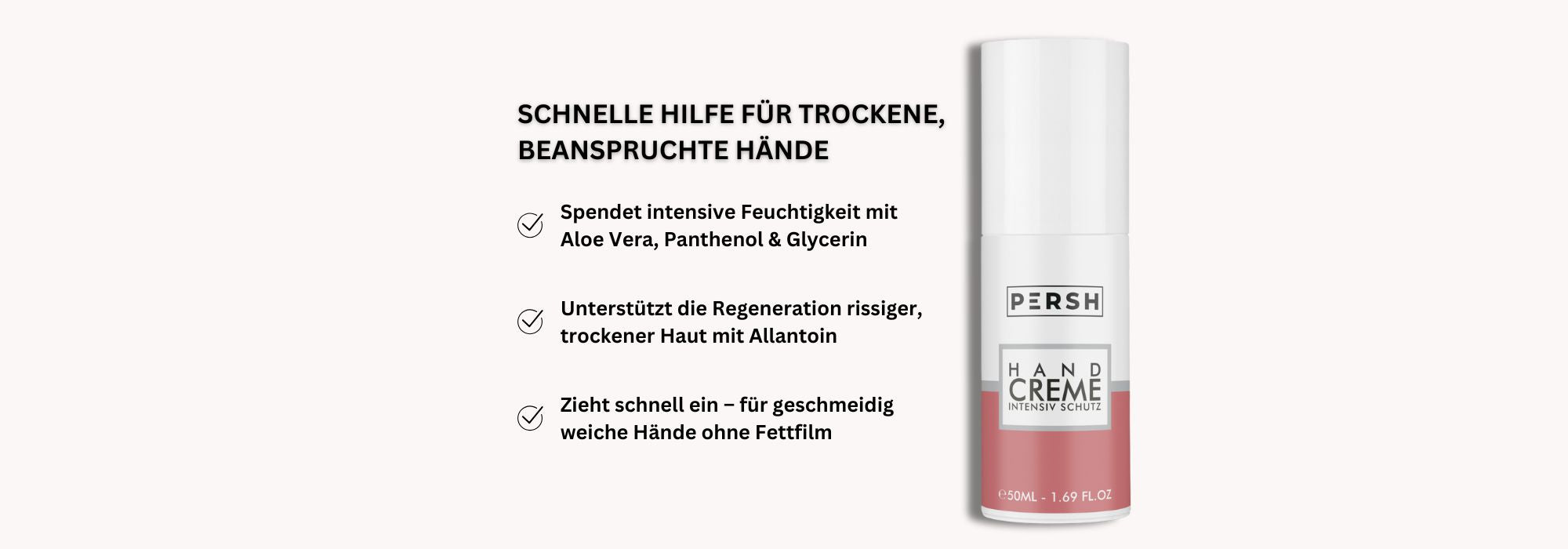 PERSH Handcreme