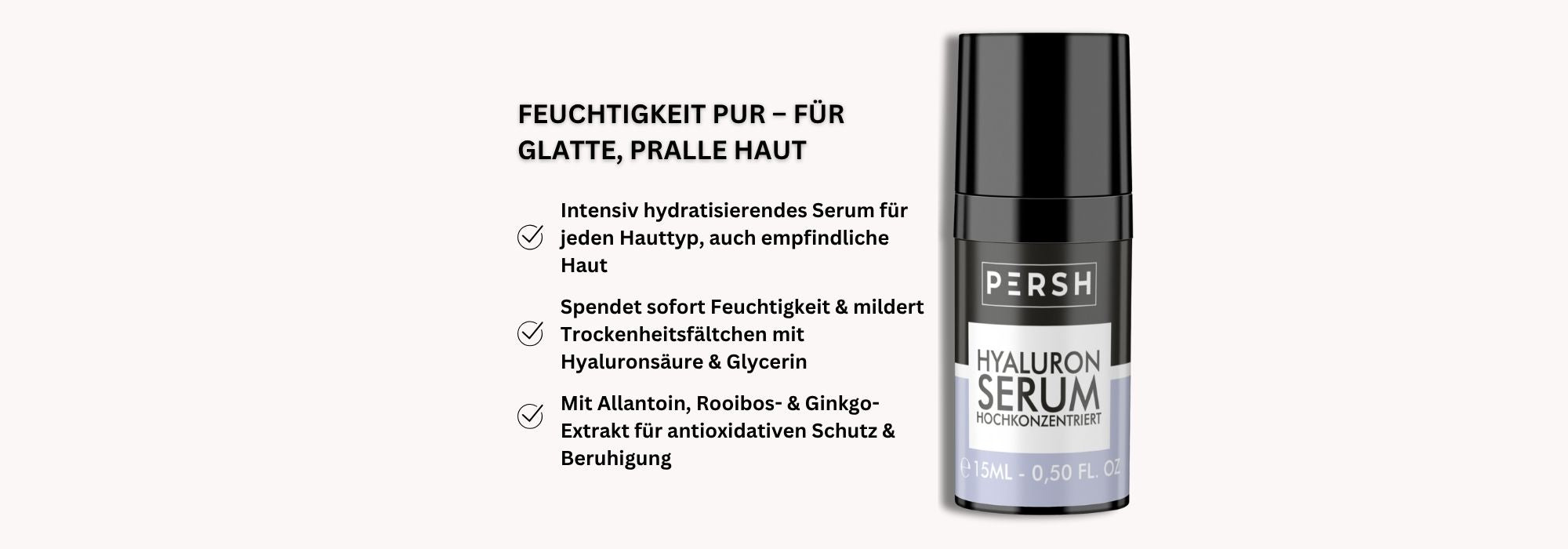 PERSH Hyaluron Serum 15ml