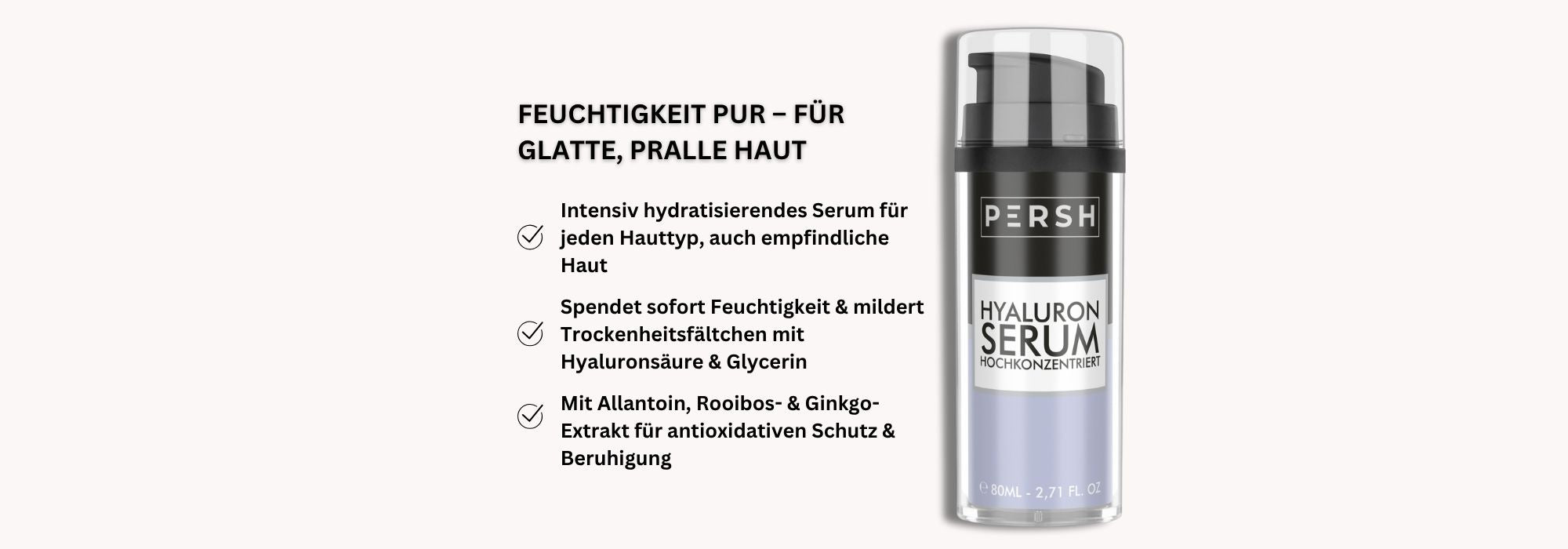 PERSH Hyaluron Serum