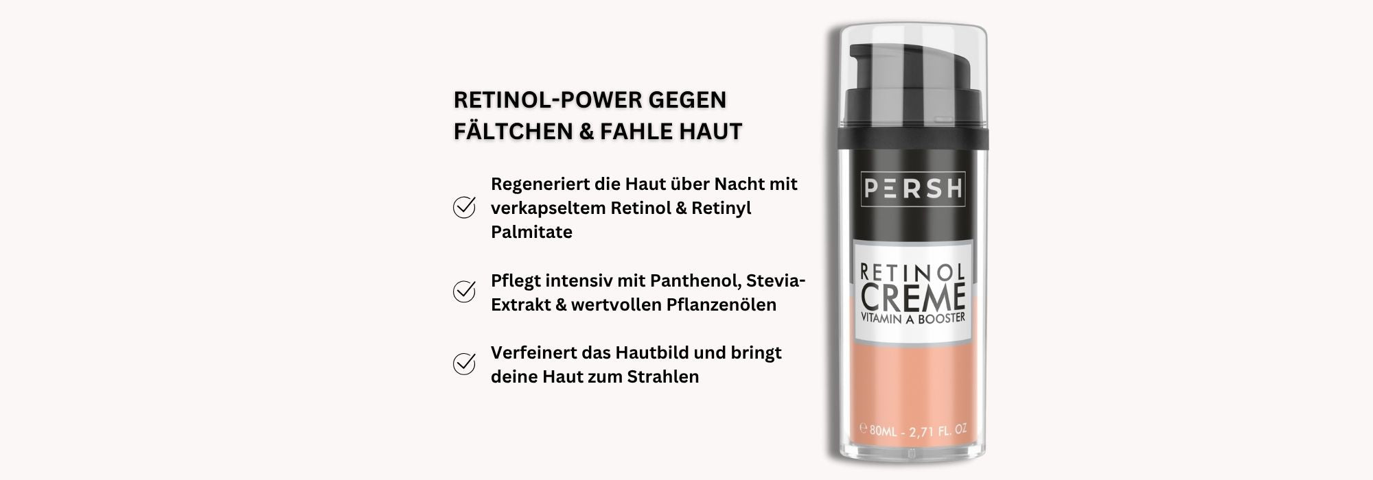 PERSH Retinol Creme