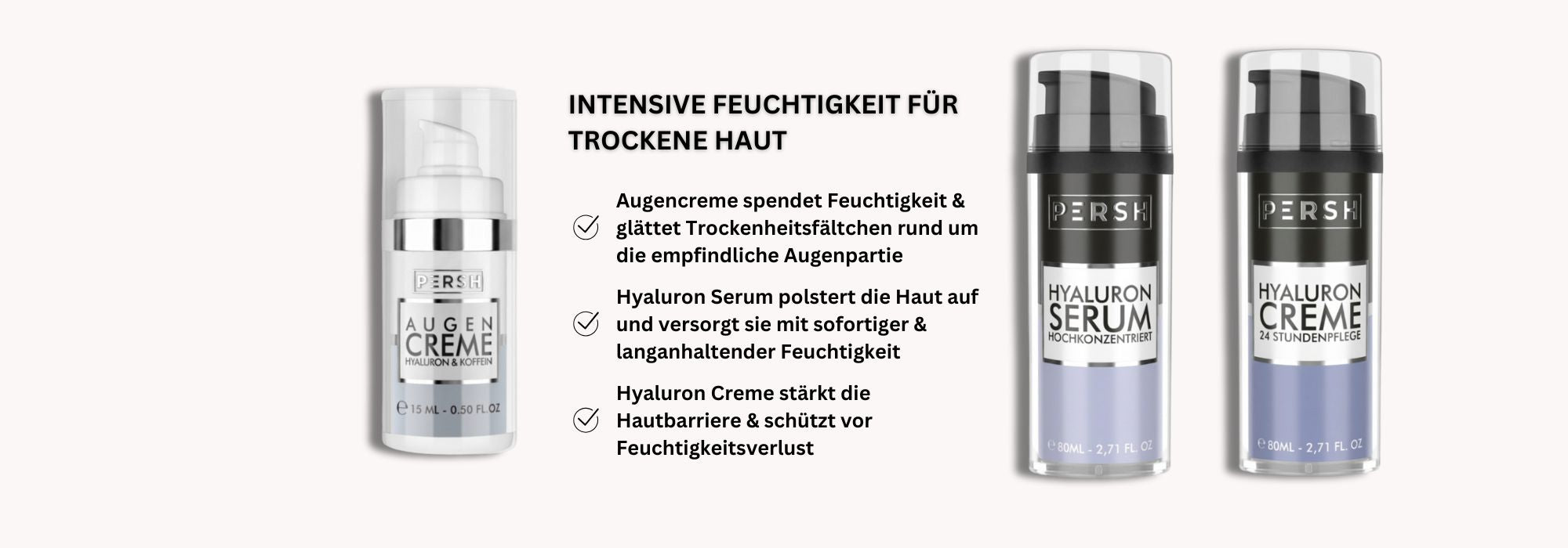 Trockene Haut-Set PERSH