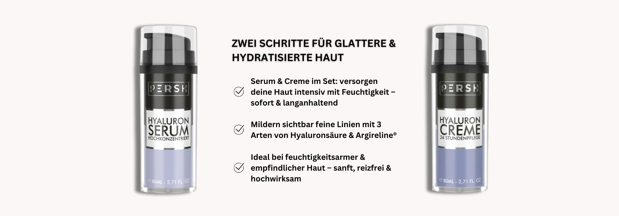 PERSH Hyalron Pflege-Set