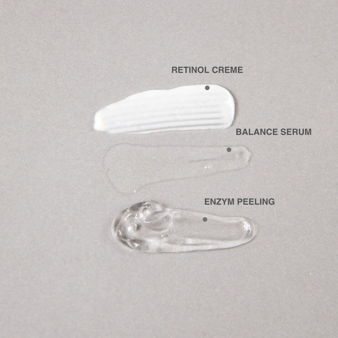 PERSH Unreine Haut Set Textur